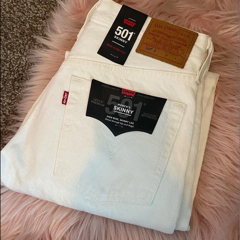 Levis 501 High Rise skinny - Picture 1 of 2